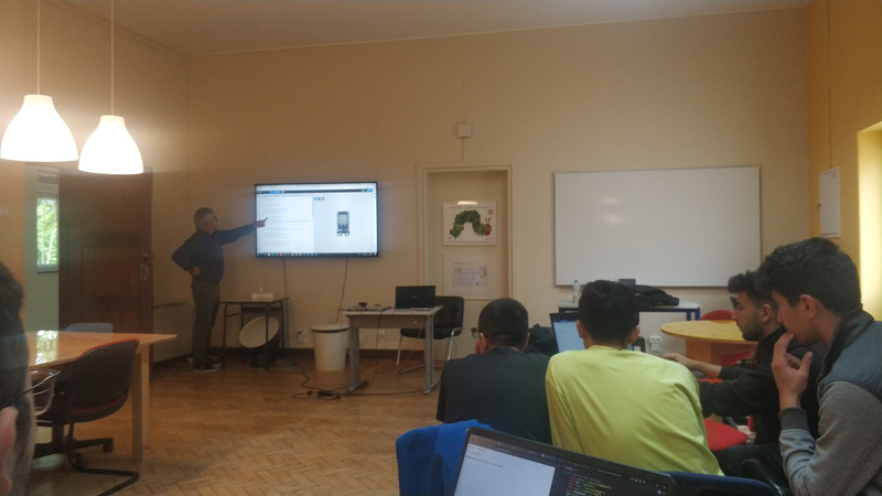 First slide