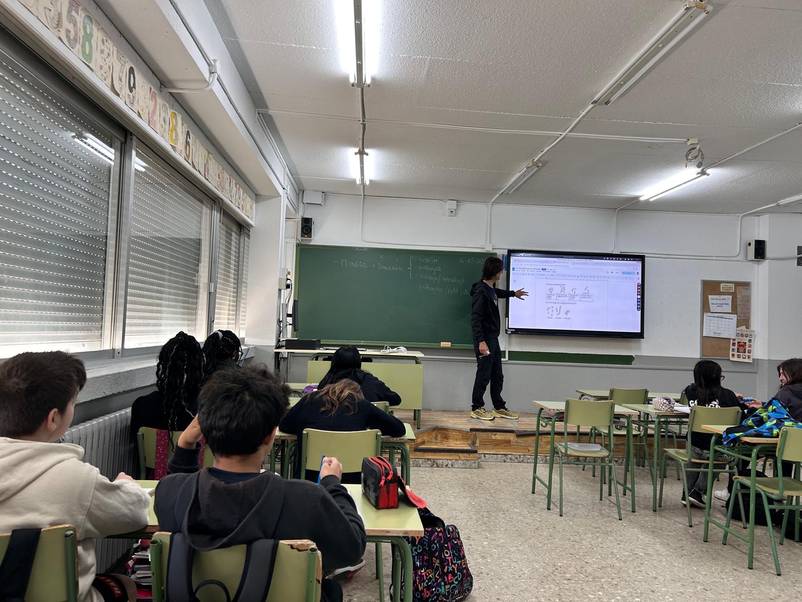 First slide